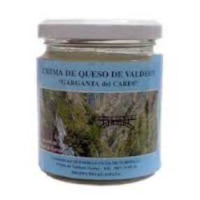 Crema de queso valdeon GARGANTA DEL CARES frasco 200 grs